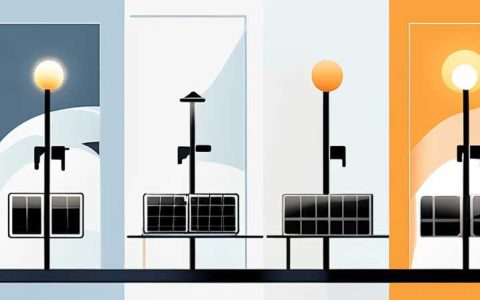How to connect old solar panels to street lights