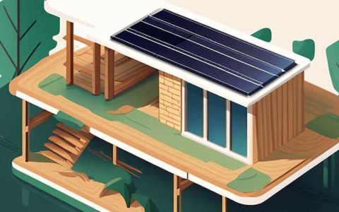 How to install solar panel wooden frame