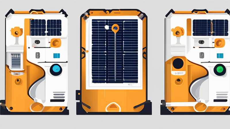 How to use the solar antifreeze valve