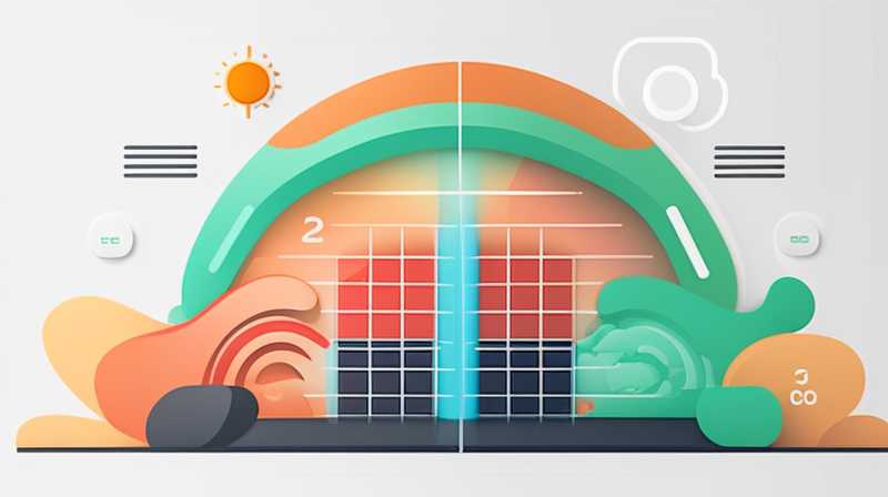 How much solar temperature difference starts the cycle