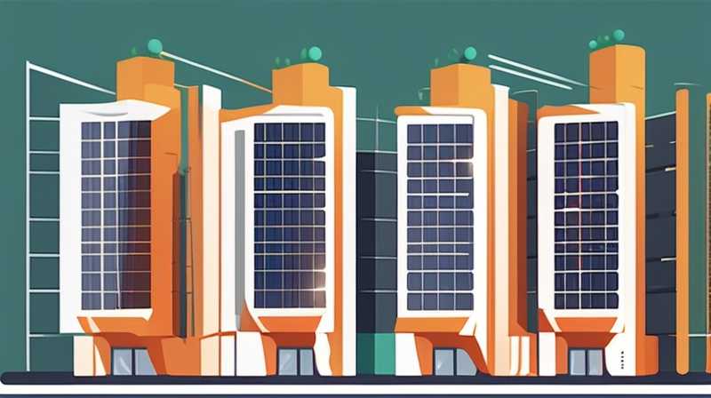 How to arrange solar energy in buildings