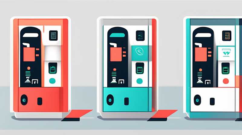 What batteries are used in solar charging stations?