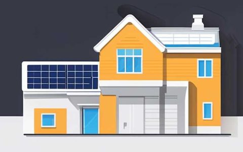 How many watts of solar energy are used in the home?