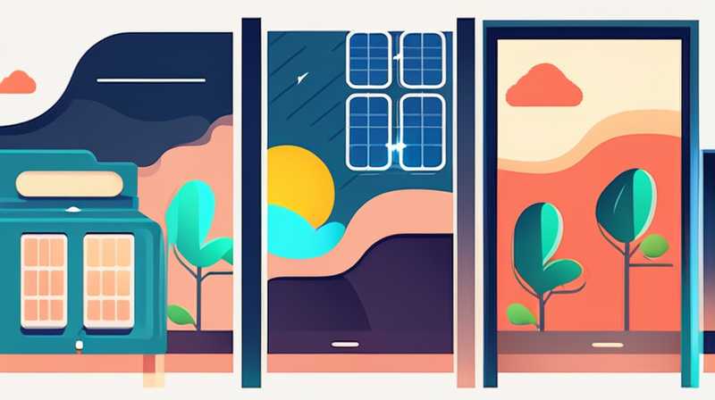 How to use solar energy to cool down at night