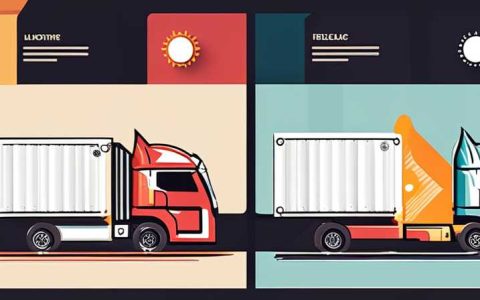 How to connect the solar lights of container trucks