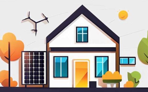 How many watts of solar energy are installed in the house?