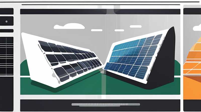 How to see solar panel power generation