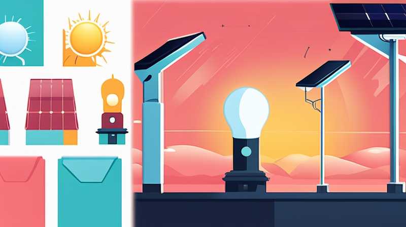 Why the solar light does not light up when powered on