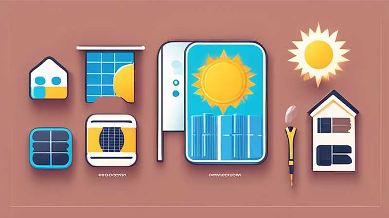 How to set up solar cleaning