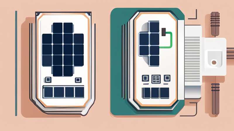 How to disassemble a one-inch solar connector