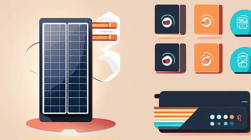 How to charge lithium iron battery with solar panel