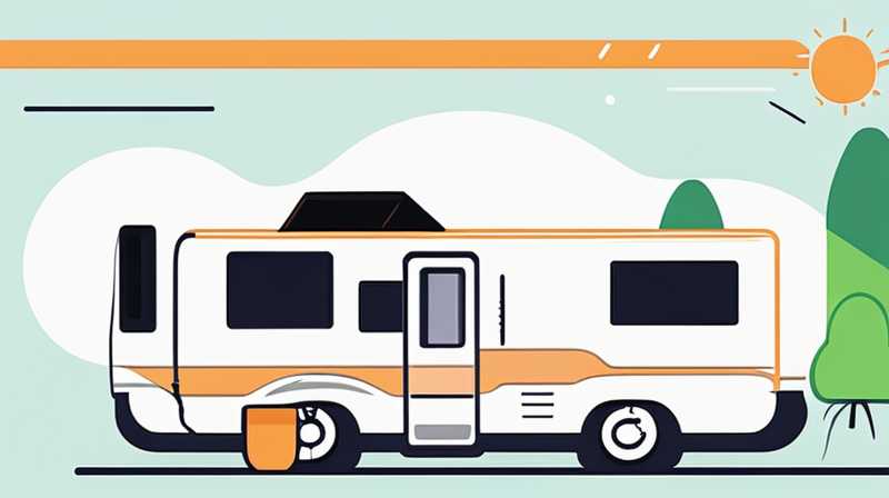 How to use solar charging for RV