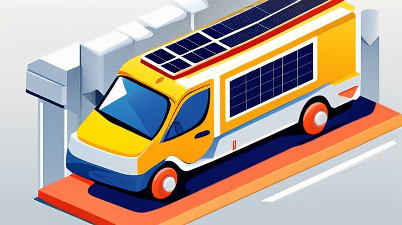 What is a solar plant repair vehicle?