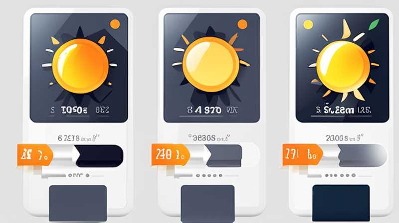 How much does a solar LED cost?