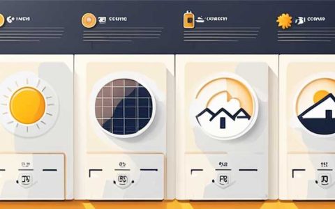 What does the solar icon mean?