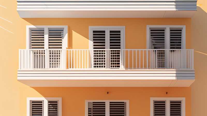 How long does the sun shine on the south-facing balcony?