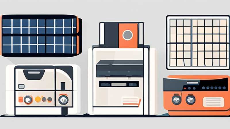 What electrical appliances can be used with solar power generation