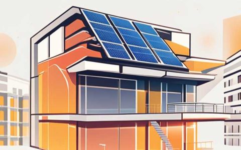 What are the specifications of solar panels for high-rise buildings?