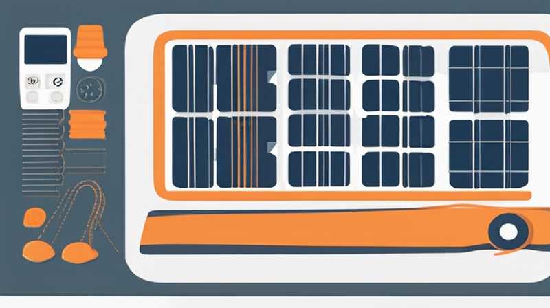 How to install solar energy in a narrow space