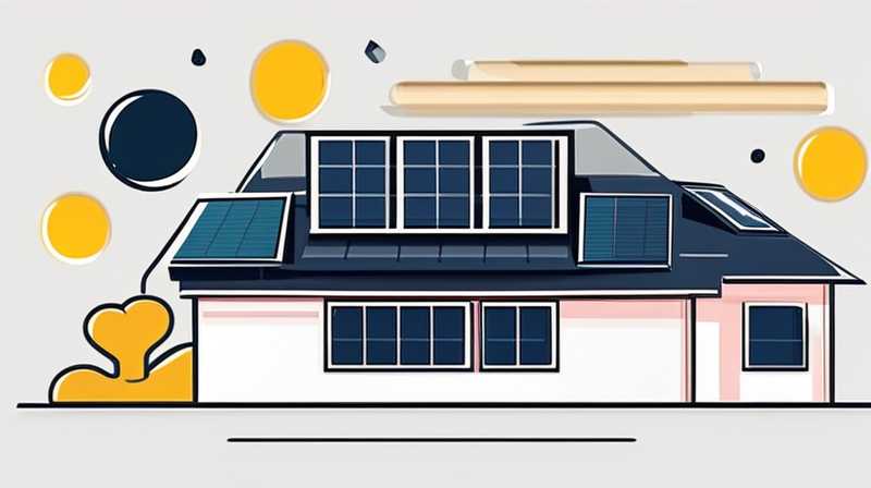 How to use solar panels in home decoration