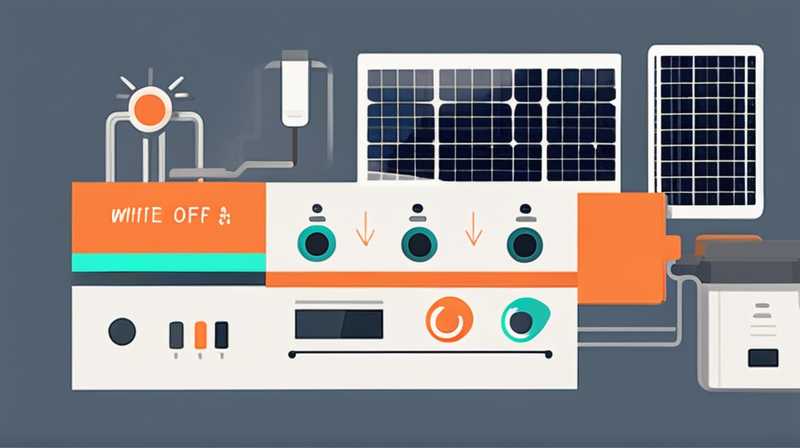 How to design a solar off-grid power supply