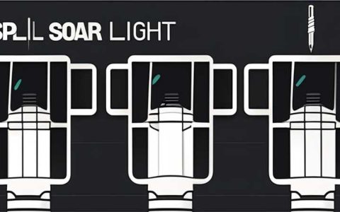 How to repair a split solar light
