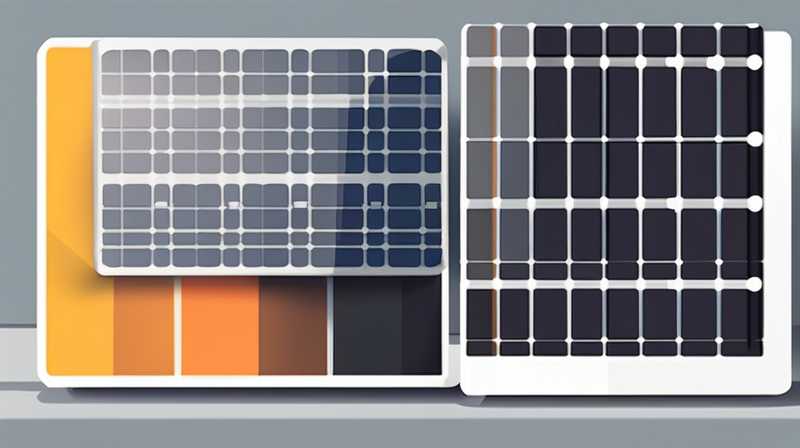 How do flat-panel solar panels generate electricity?