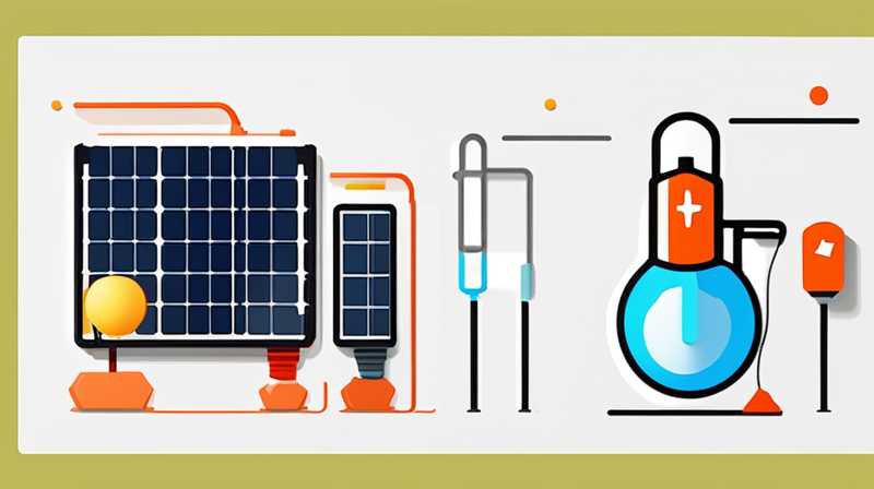 How to test the solar thermometer