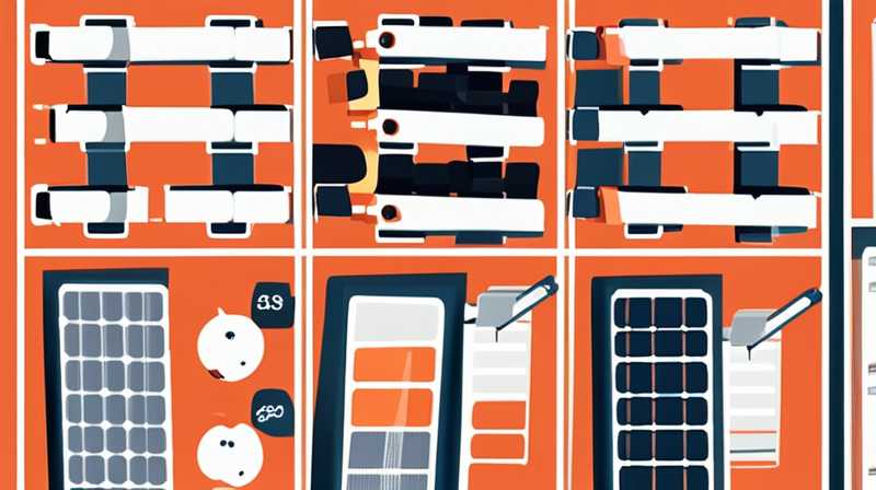 How to disassemble and assemble solar panels and barrels