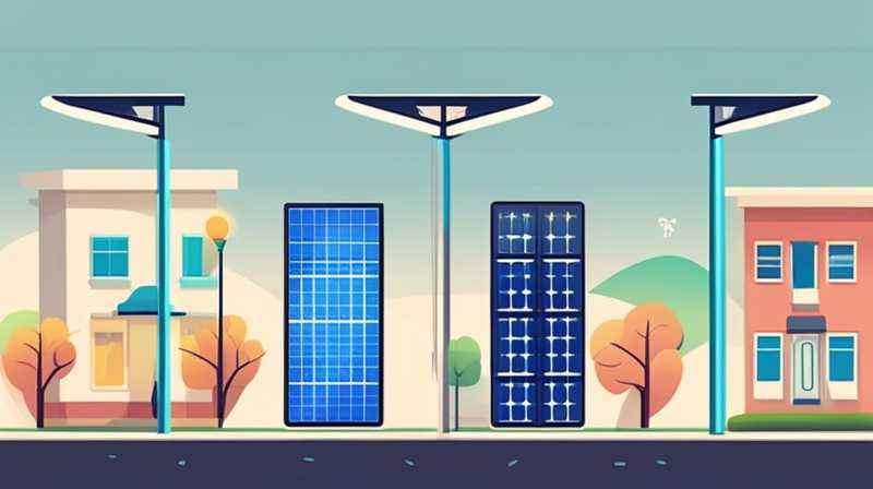 What is the price of solar panel street lights