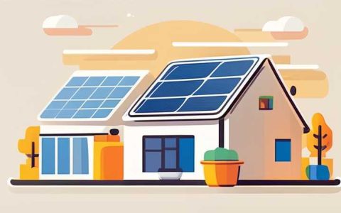 How can solar energy complement the mains electricity?