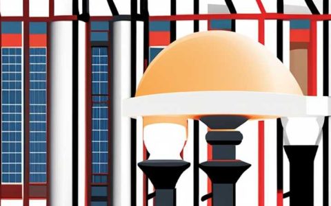 Why can't the solar garden light be turned on?
