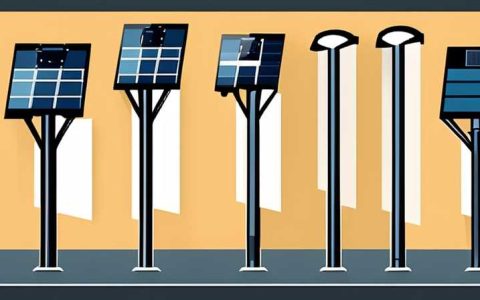 How many watts is a 4 meter wide solar street light