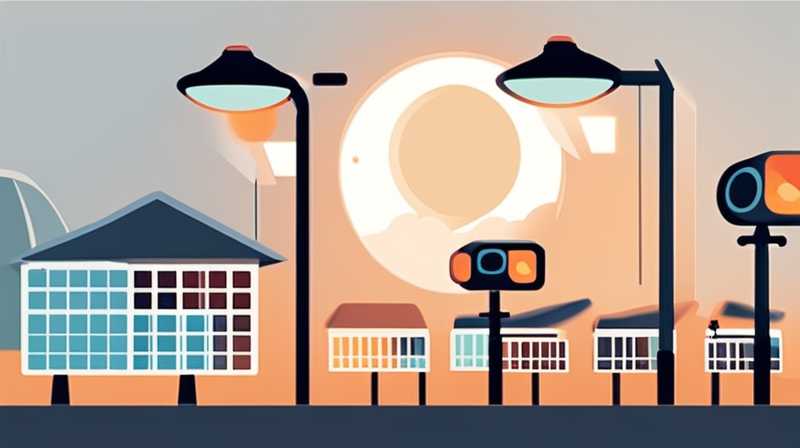 How to shoot video of solar street lights