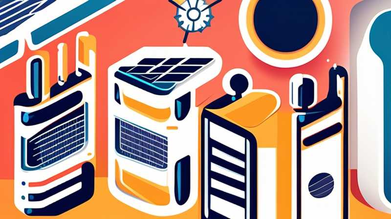 What to do if the solar battery is restarted