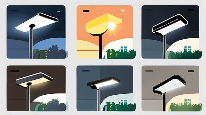 Which brand of solar outdoor lights is recommended?