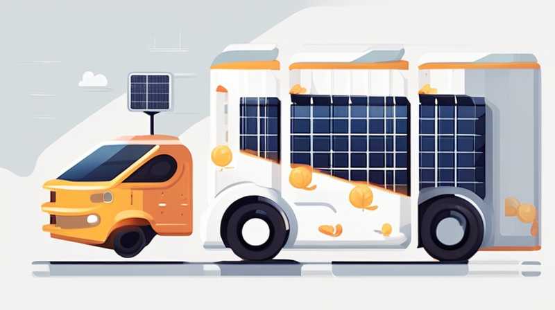 How to install solar lights on mobile vehicles