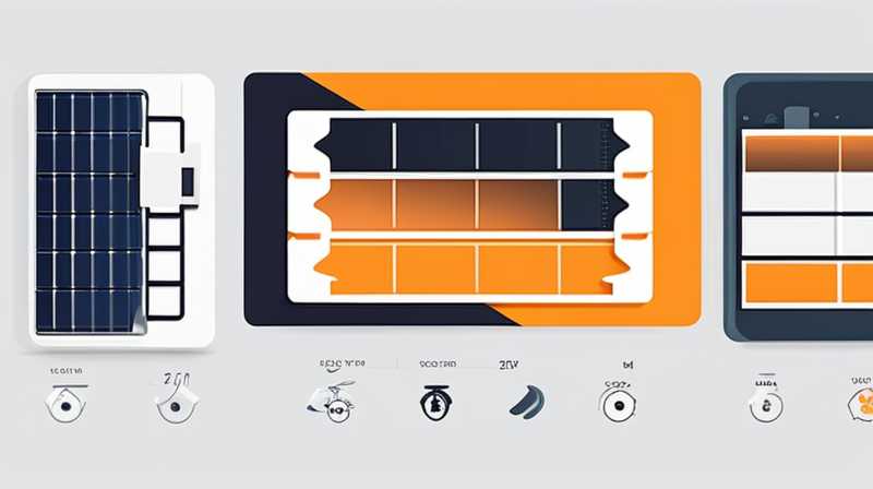 How many volts is 45 watts of solar energy?