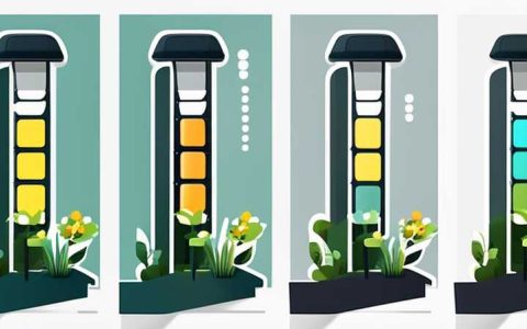 How to adjust the solar energy of garden street lights