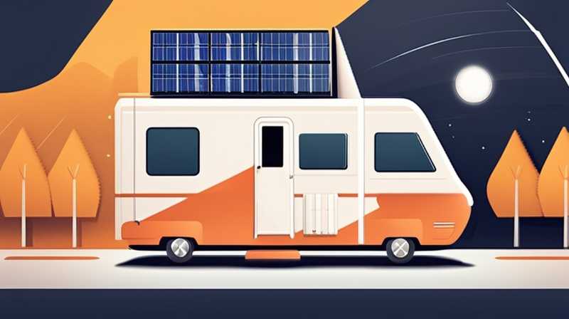 How to install solar panels on a modified RV