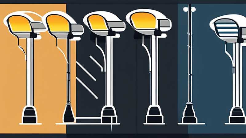 How are solar street light poles made?