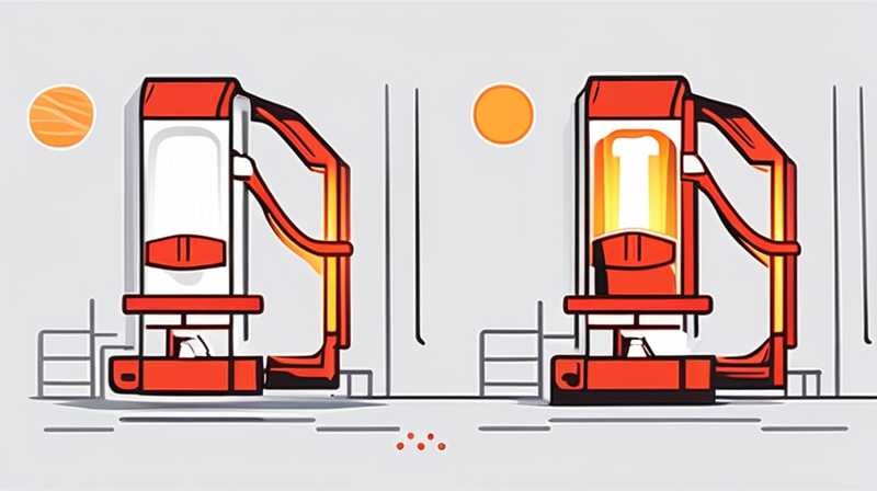 How to disassemble the automatic folding solar light