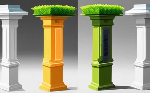 How to install garden solar columns