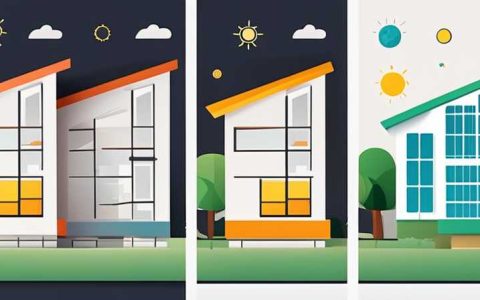 How to install solar panel lights in self-built houses