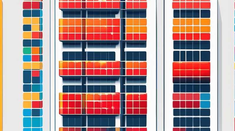 How many watts of solar panels at low temperature