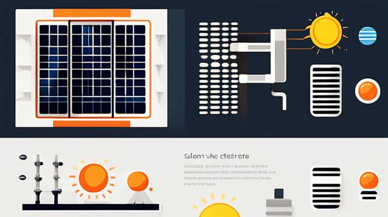 How do solar cells conduct electricity?