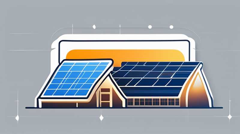 What is underneath a solar photovoltaic panel?