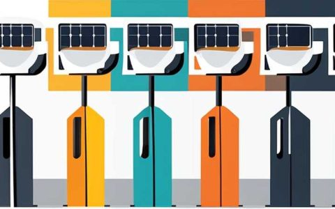 How many watts is a six-meter long solar street light