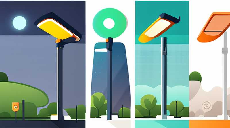 How to discharge solar street lights for a long time