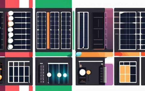 How to match solar lights and charging panels